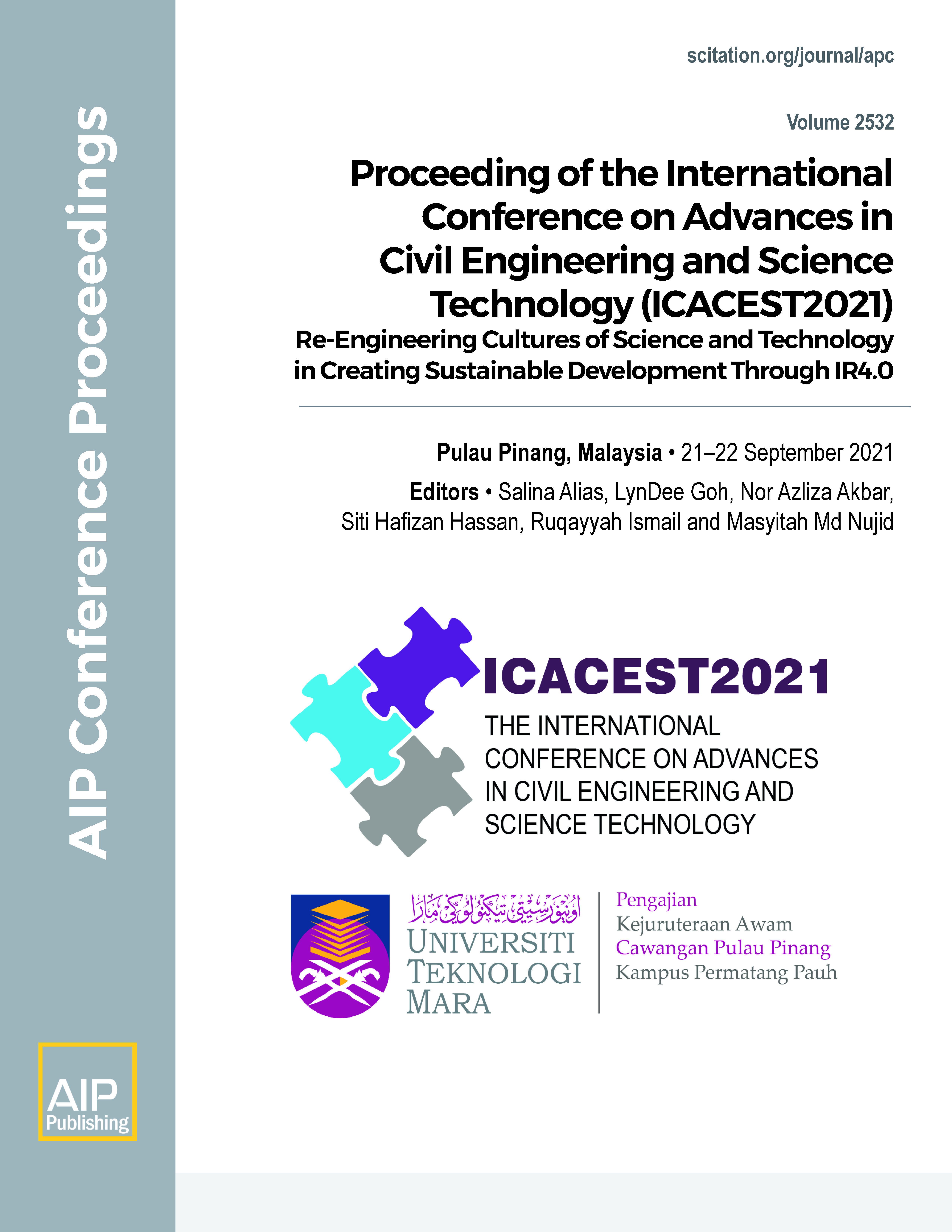Volume 2532: Proceeding of the International Conference on
