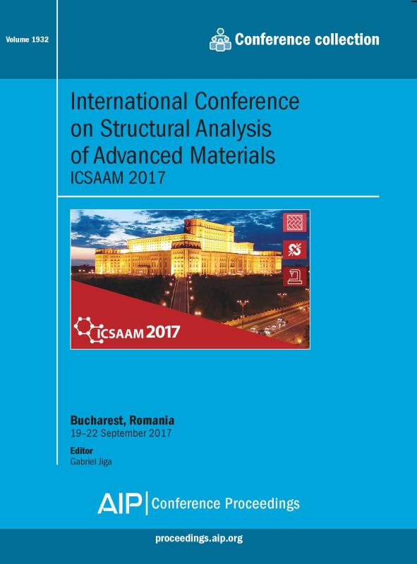 Cover of Volume 1932: International Conference on Structural Analysis of Advanced Materials