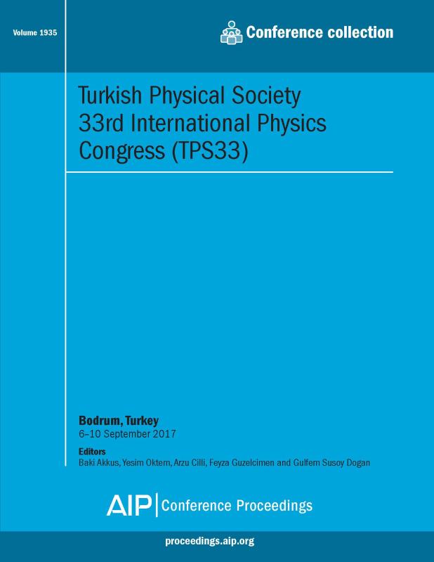 Cover of Volume 1935: Turkish Physical Society 33rd International Physics Congress (TPS33)