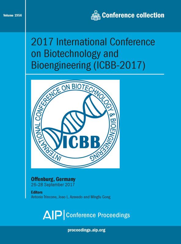 Cover of Volume 1956: 2017 International Conference on Biotechnology and Bioengineering (ICBB-2017)