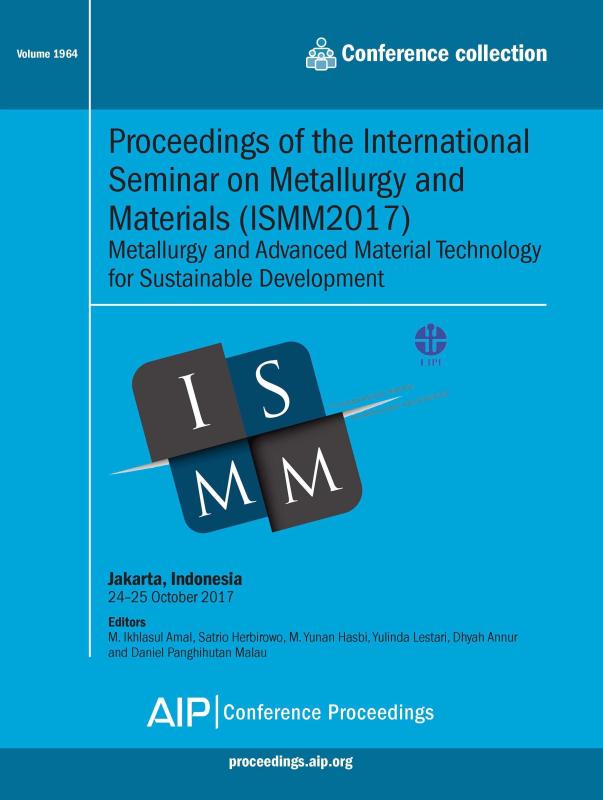 Cover of Volume 1964: Proceedings of the International Seminar on Metallurgy and Materials (ISMM2017)