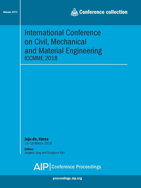 Cover of Volume 1973: International Conference on Civil, Mechanical and Material Engineering