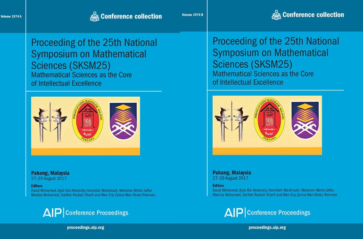 Cover of Volume 1974: Proceeding of the 25th National Symposium on Mathematical Sciences (SKSM25)
