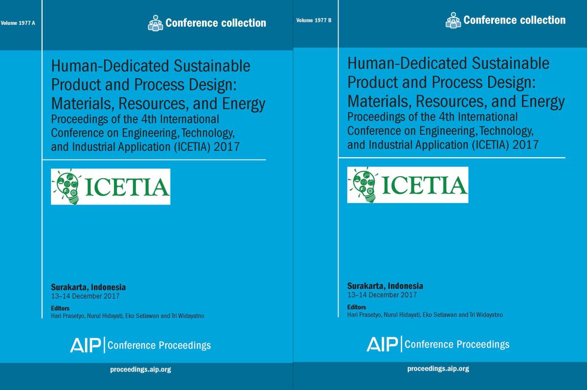 Cover of Volume 1977: Human-Dedicated Sustainable Product and Process Design: Materials, Resources, and Energy