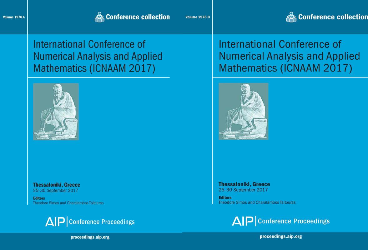 Cover of Volume 1978: International Conference of Numerical Analysis and Applied Mathematics (ICNAAM 2017)