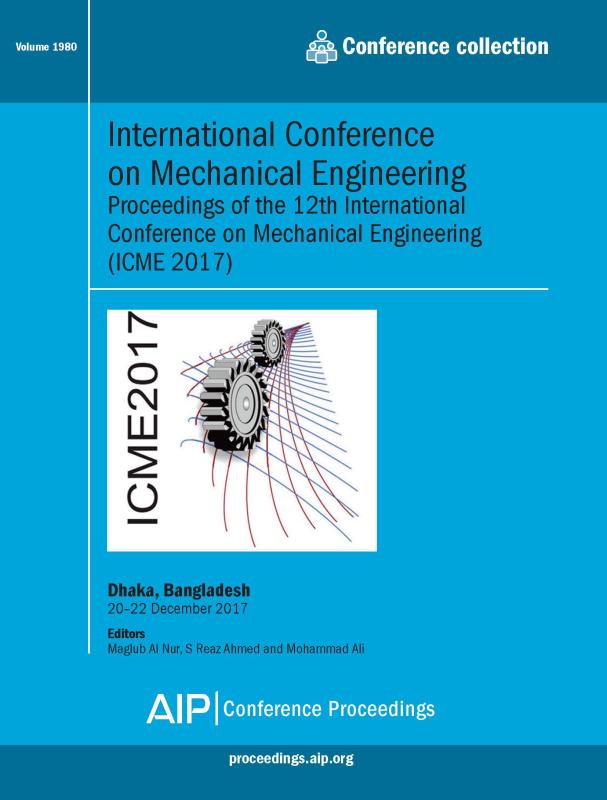 Cover of Volume 1980: International Conference on Mechanical Engineering