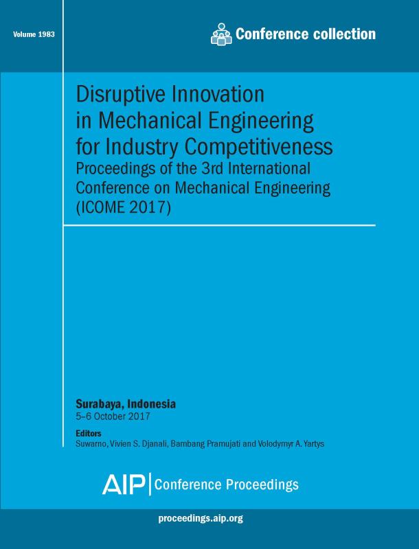 Cover of Volume 1983: Disruptive Innovation in Mechanical Engineering for Industrial Competitiveness