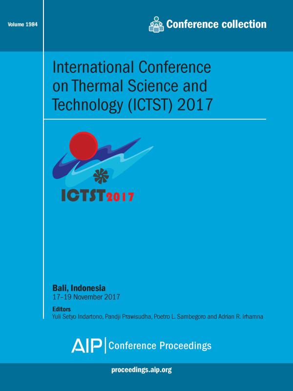 Cover of Volume 1984: International Conference on Thermal Science and Technology (ICTST) 2017