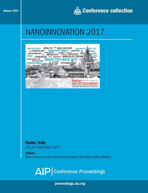Cover of Volume 1990: NANOINNOVATION 2017