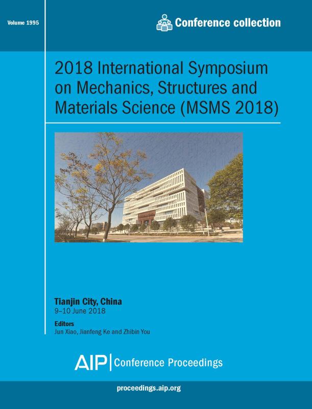 Cover of Volume 1995: 2018 International Symposium on Mechanics, Structures and Materials Science (MSMS 2018) 