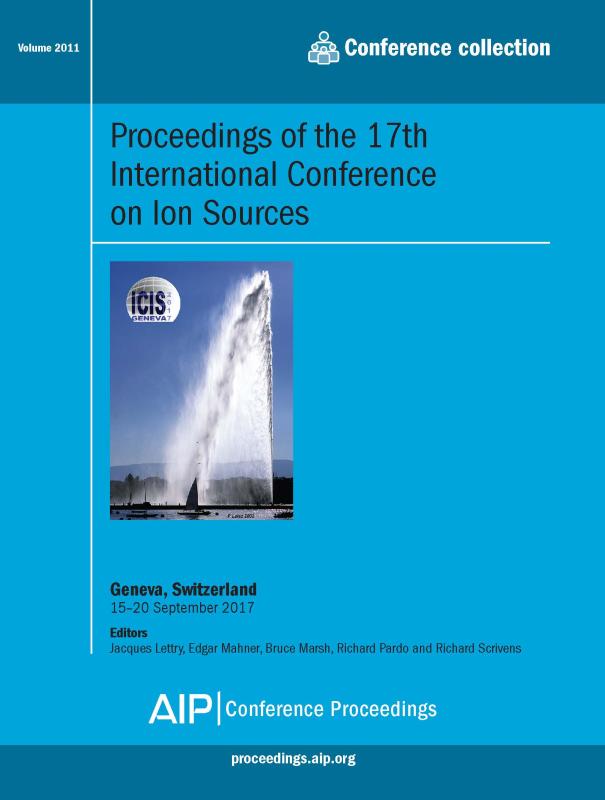 Cover of Volume 2011: Proceedings of the 17th International Conference on Ion Sources