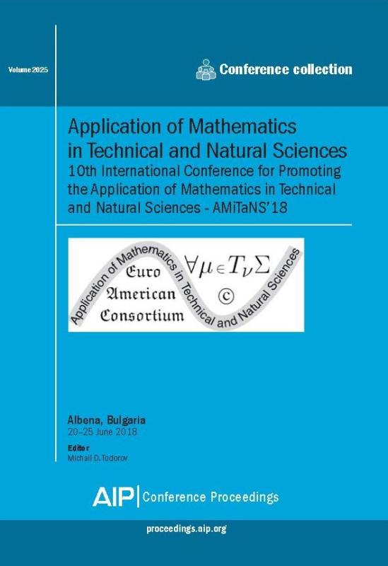 Cover of Volume 2025: Application of Mathematics in Technical and Natural Sciences