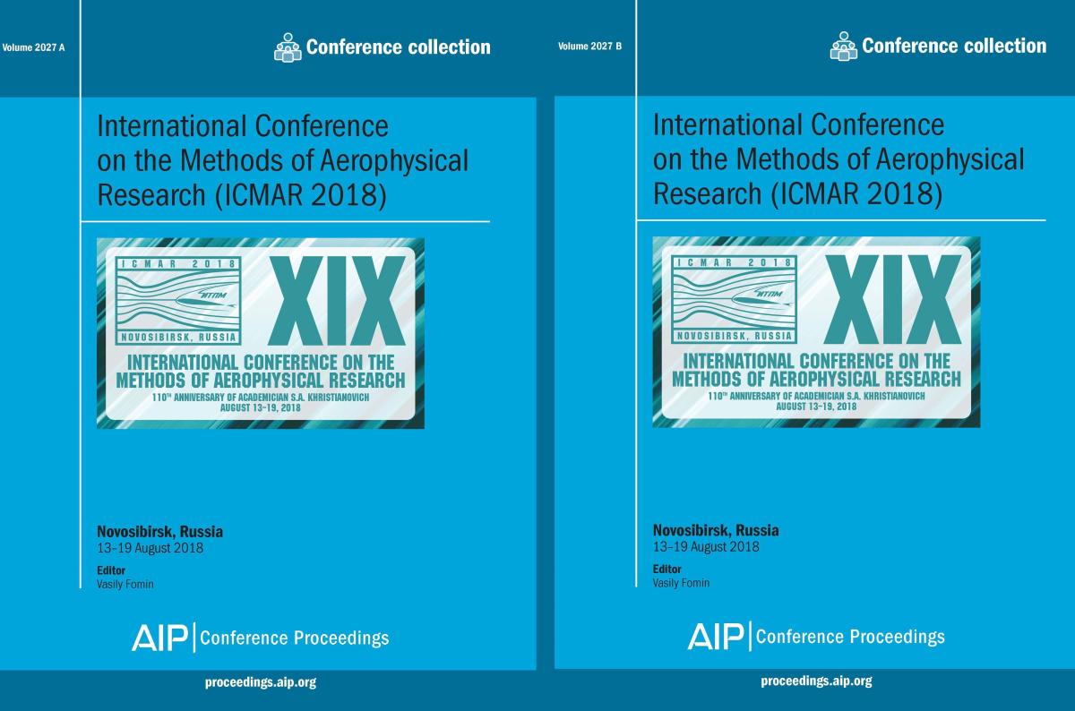 Cover of Volume 2027: International Conference on the Methods of Aerophysical Research (ICMAR 2018)