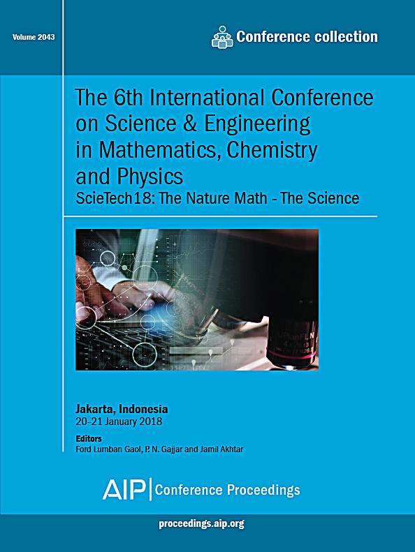 Cover of Volume 2043: The 6th International Conference on Science & Engineering in Mathematics, Chemistry and Physics