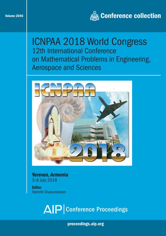 Cover of Volume 2046: ICNPAA 2018 World Congress: 12th International Conference on Mathematical Problems in Engineering, Aerospace and Sciences
