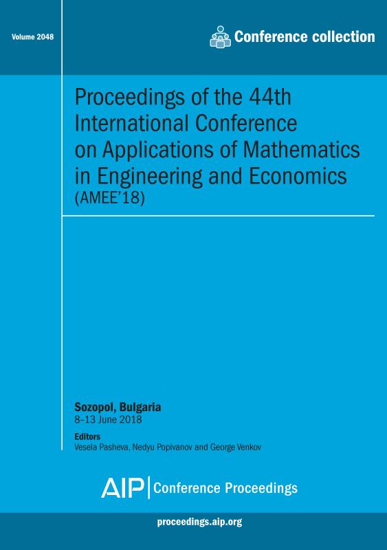 Cover of Volume 2048: Proceedings of the 44th International Conference on Applications of Mathematics in Engineering and Economics 