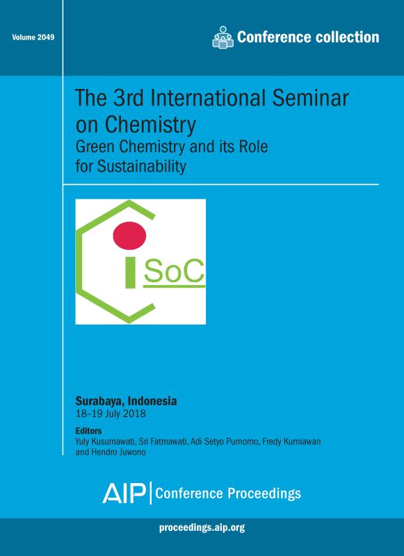 Cover of Volume 2049: The 3rd International Seminar on Chemistry 