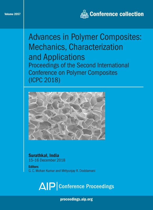 Cover of Volume 2057: Advances in Polymer Composites: Mechanics, Characterization and Applications