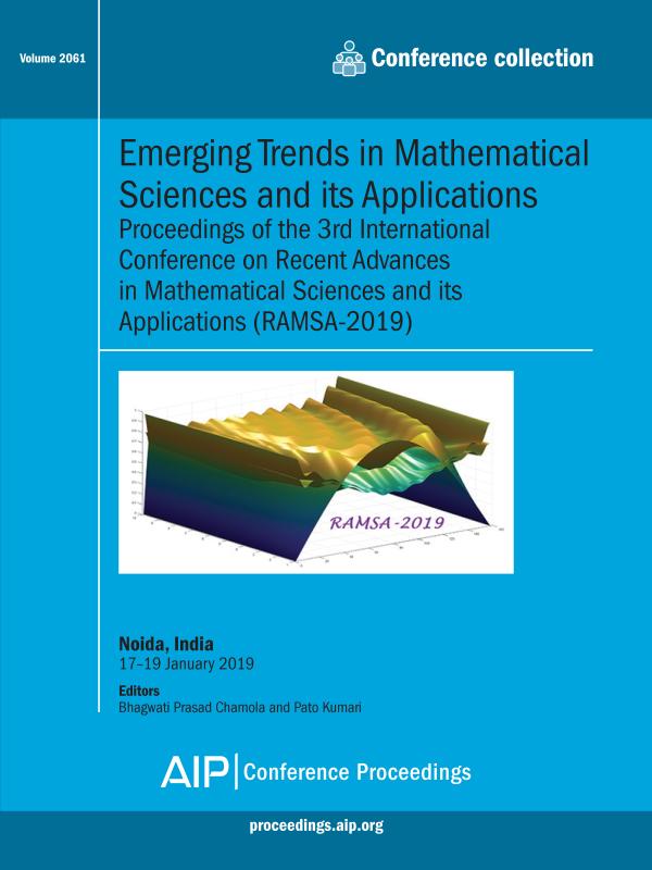 Cover of Volume 2061: Emerging Trends in Mathematical Sciences and its Applications