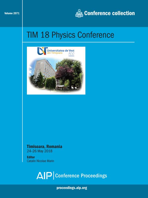 Cover of Volume 2071: TIM 18 Physics Conference
