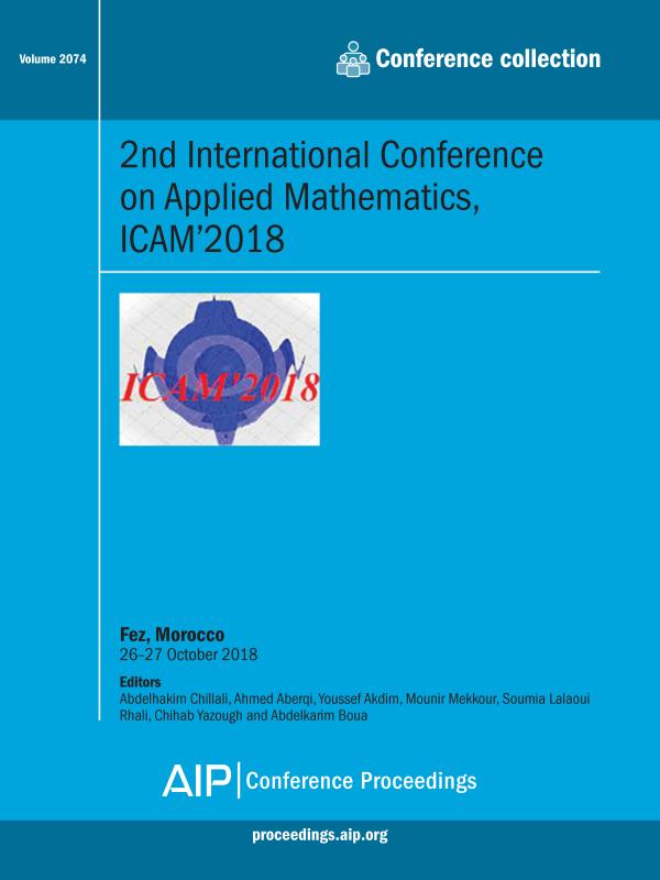 Cover of Volume 2074: 2nd International Conference On Applied Mathematics, ICAMÊ2018