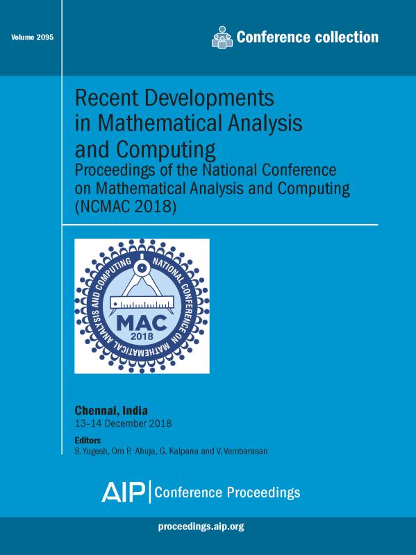 Cover of Volume 2095: Recent Developments in Mathematical Analysis and Computing