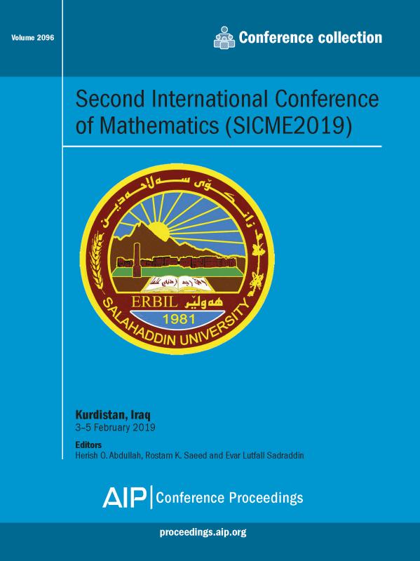Cover of Volume 2096: Second International Conference of Mathematics (SICME2019)