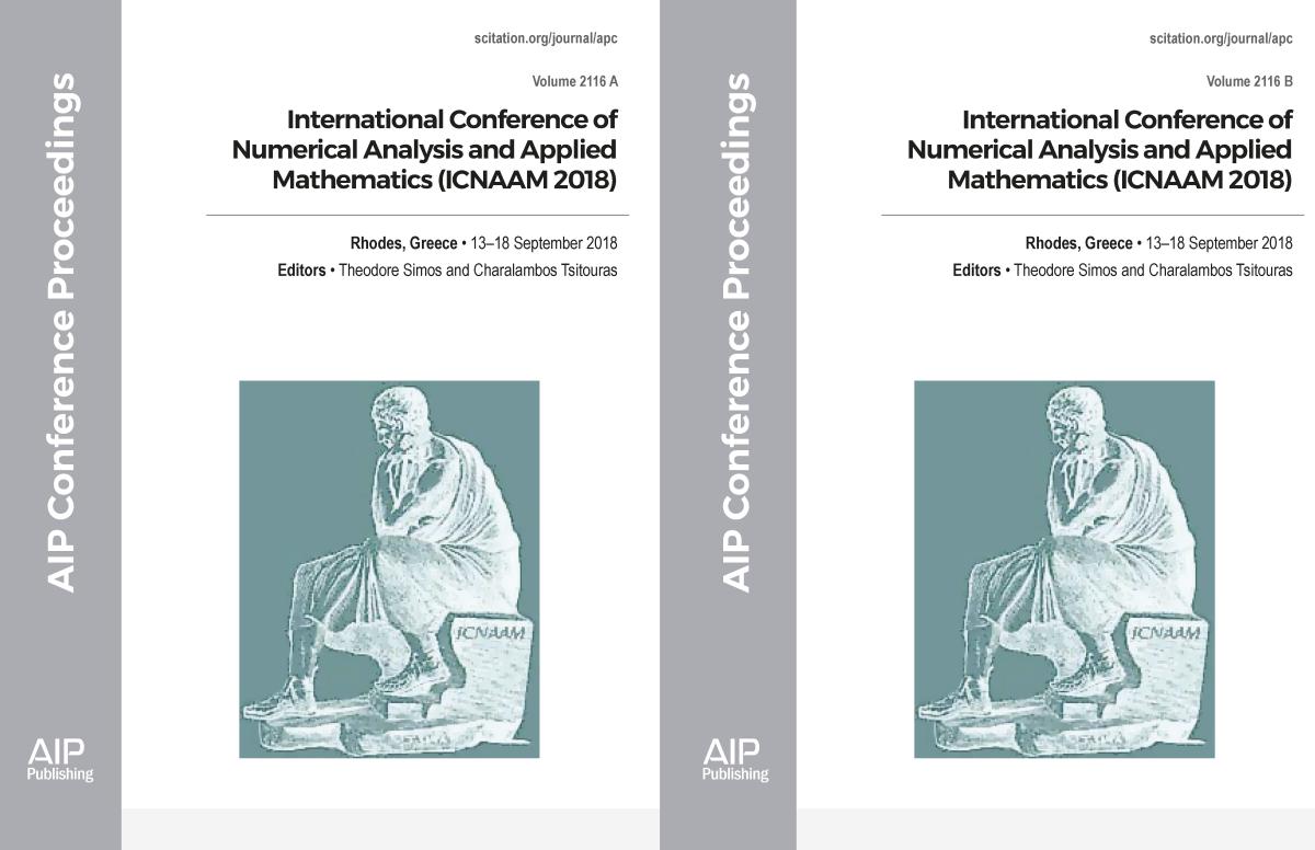 Cover of Volume 2116: International Conference of Numerical Analysis and Applied Mathematics (ICNAAM 2018)