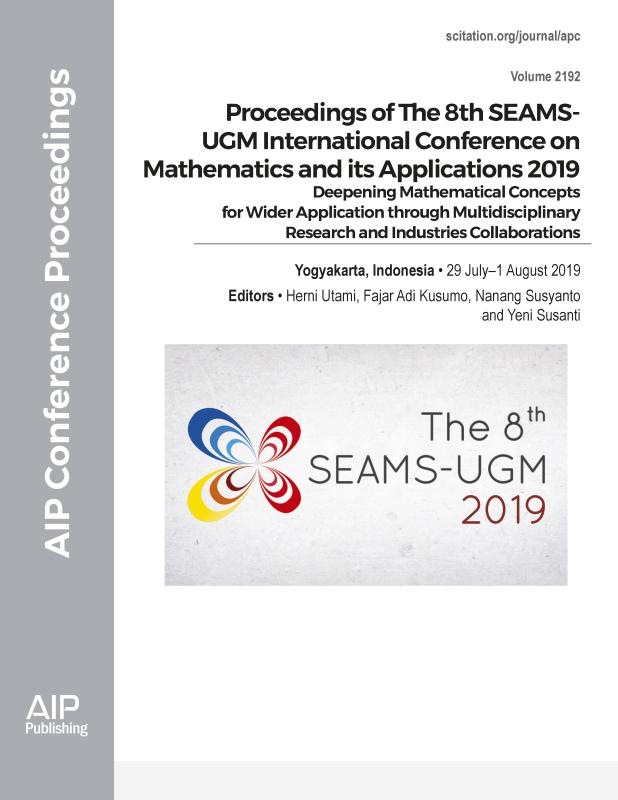 Cover of Volume 2192: Proceedings of The 8th SEAMS-UGM International Conference on Mathematics and Its Applications 2019