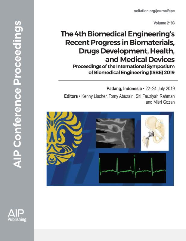 Cover of Volume 2193: The 4th Biomedical Engineering's Recent Progress in Biomaterials, Drugs Development, Health, and Medical Devices