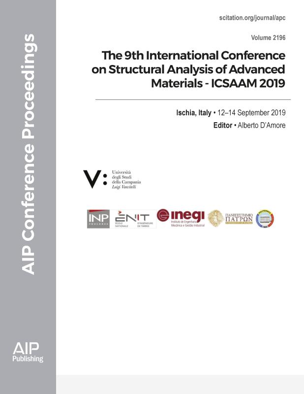 Cover of Volume 2196: The 9th International Conference on Structural Analysis of Advanced Materials - ICSAAM 2019