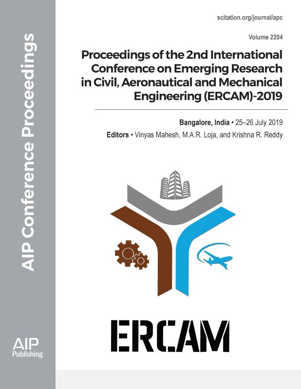 Cover of Volume 2204: Proceedings of the 2nd International Conference on Emerging Research in Civil, Aeronautical and Mechanical Engineering (ERCAM)-2019