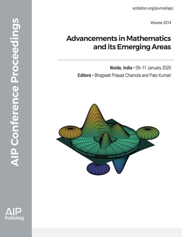 Cover of Volume 2214: Advancements in Mathematics and its Emerging Areas