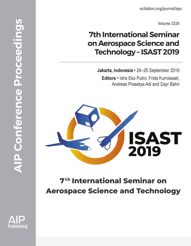 Cover of Volume 2226: 7th International Seminar on Aerospace Science and Technology - ISAST 2019