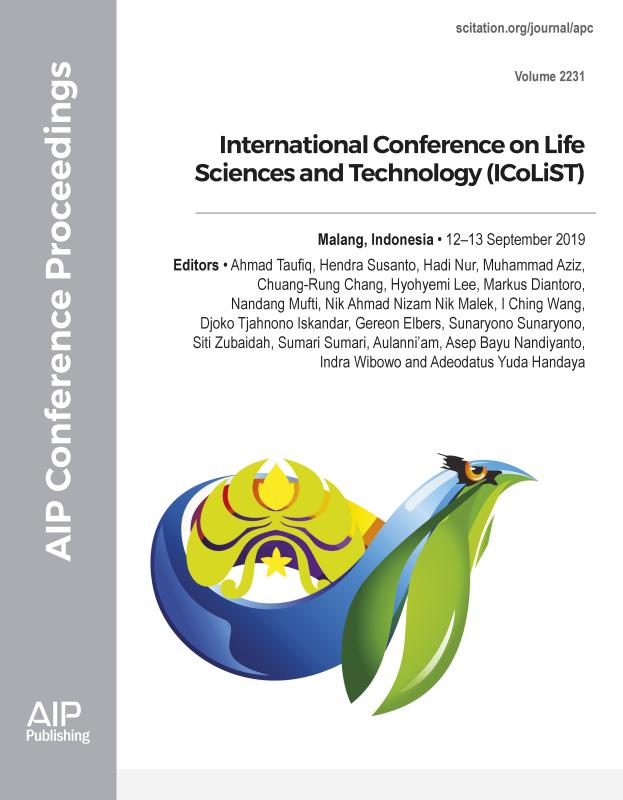 Cover of Volume 2231: International Conference on Life Sciences and Technology (ICoLiST)