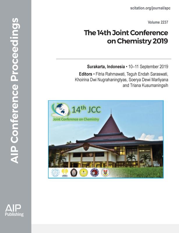 Cover of Volume 2237: The 14th Joint Conference on Chemistry 2019