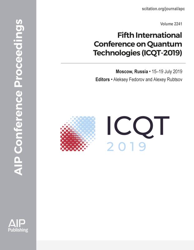 Cover of Volume 2241: Fifth International Conference on Quantum Technologies (ICQT-2019)