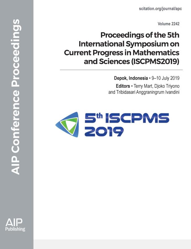 Cover of Volume 2242: Proceedings of the 5th International Symposium on Current Progress in Mathematics and Sciences (ISCPMS2019)