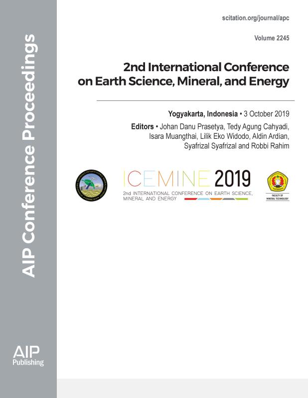 Cover of Volume 2245: 2nd International Conference on Earth Science, Mineral, and Energy