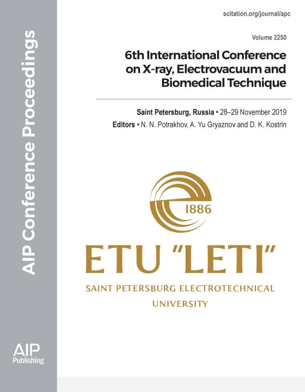Cover of Volume 2250: 6th International Conference on X-ray, Electrovacuum and Biomedical Technique