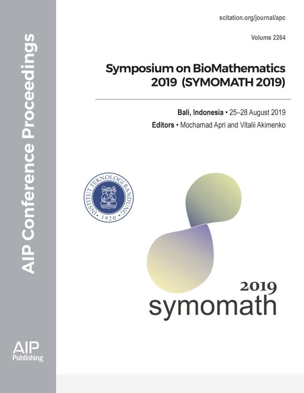 Cover of Volume 2264: Symposium on BioMathematics 2019 
(SYMOMATH 2019)
