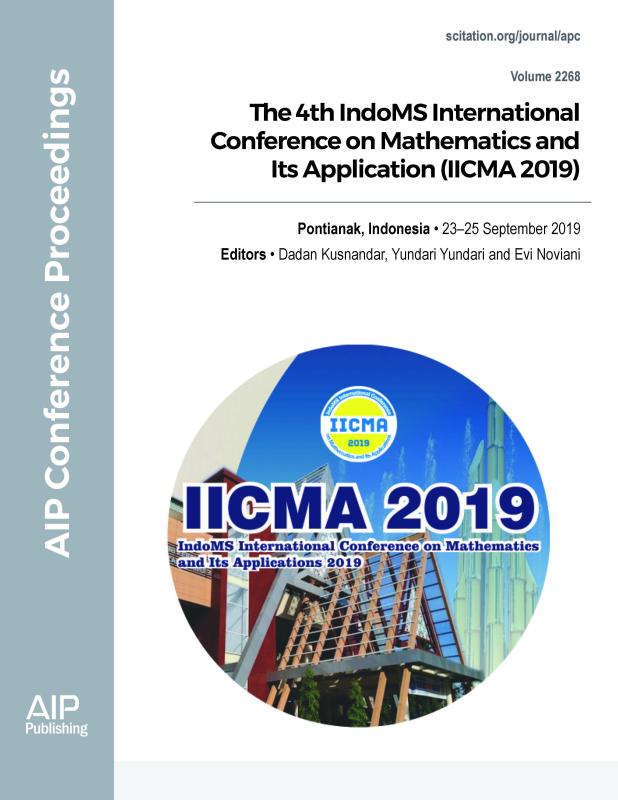 Cover of Volume 2268: The 4th IndoMS International Conference on Mathematics and Its Application (IICMA 2019)