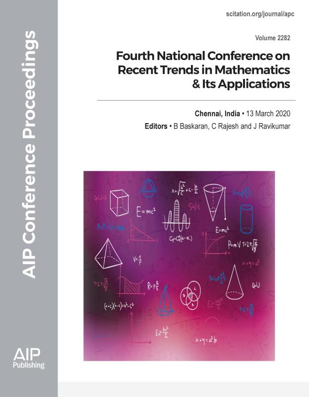 Cover of Volume 2282: Fourth National Conference on Recent Trends in Mathematics & its Applications