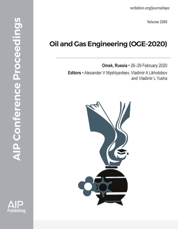 Cover of Volume 2285: Oil and Gas Engineering (OGE-2020)