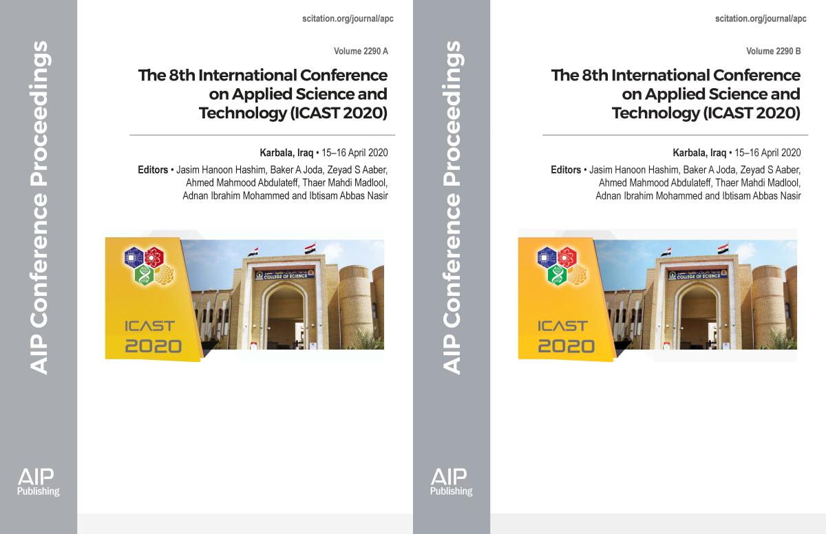 Cover of Volume 2290: The 8th International Conference on Applied Science and Technology (ICAST 2020)