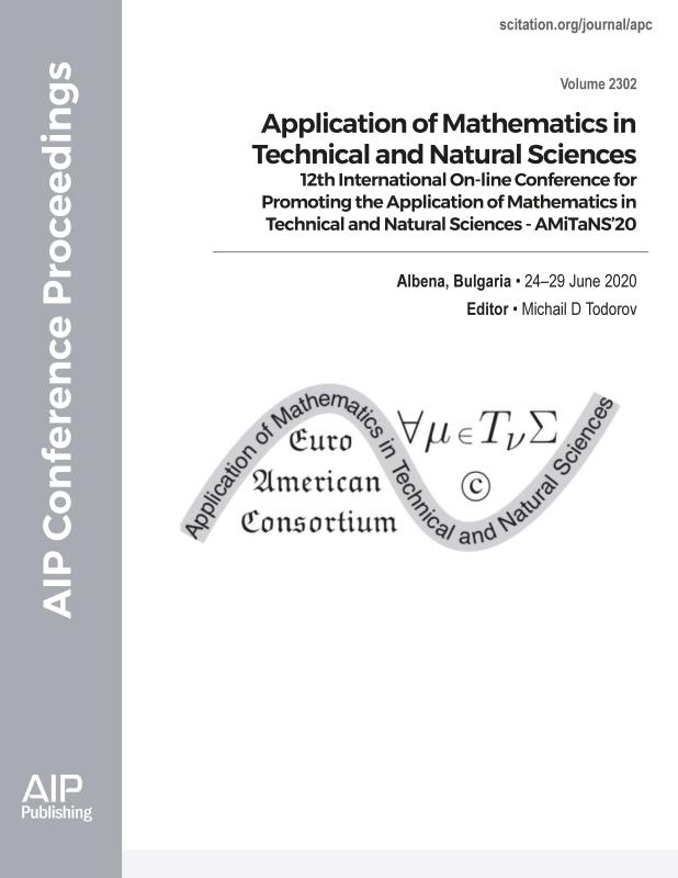 Cover of Volume 2302: Application of Mathematics in Technical and Natural Sciences 