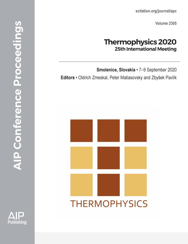 Cover of Volume 2305: Thermophysics 2020
25th International Meeting