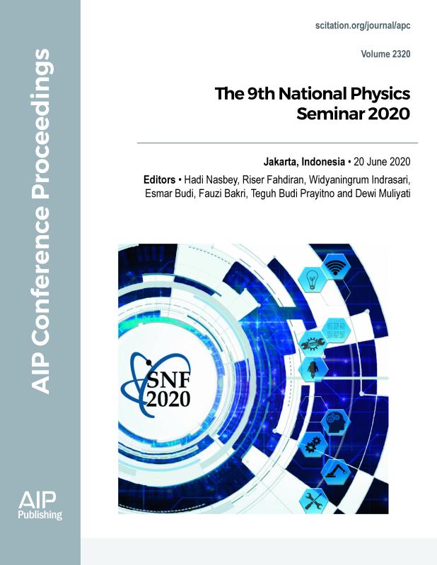 Cover of Volume 2320: The 9th National Physics Seminar 2020