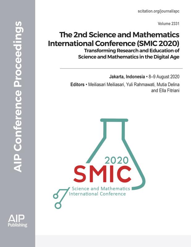 Cover of Volume 2331: The 2nd Science and Mathematics International Conference (SMIC 2020)
