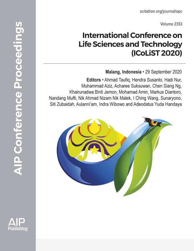 Cover of Volume 2353: International Conference on Life Sciences and Technology (ICoLiST 2020)